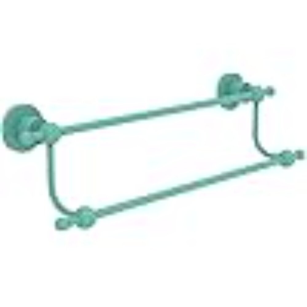 Allied Brass AP-72/36-SFG Astor Place Collection 36 Inch Double Towel Bar, GREEN